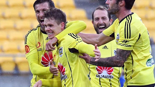 Returning midfielder Michael McGlinchey struck early to win the game for the Phoenix. (AAP)
