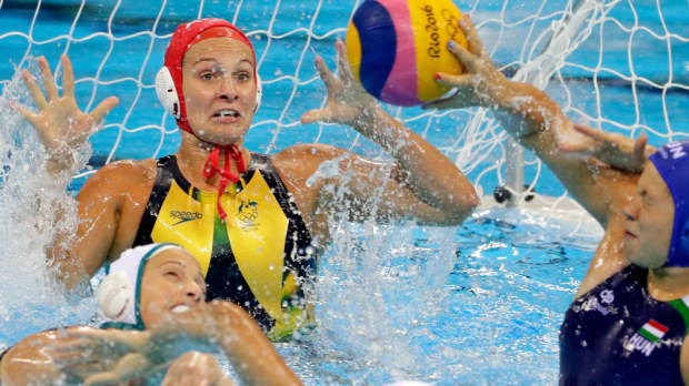 It's all over for the Australian women's water polo team. (Getty Images)