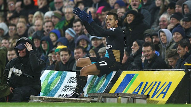 Alexis Sanchez. (AFP)