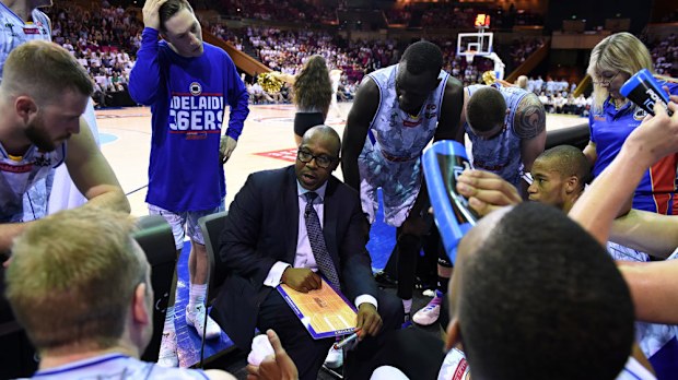 36ers coach Joey Wright.(AAP)