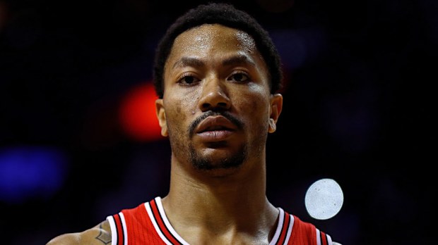 Former Bulls point guard Derrick Rose (AFP)
