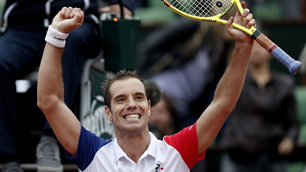 Richard Gasquet. (AAP)