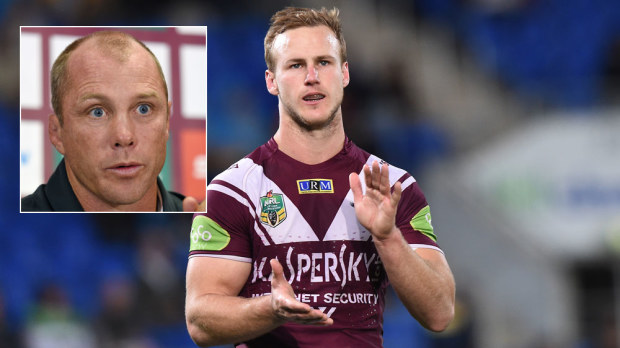 Daly Cherry-Evans and (inset) Geoff Toovey. (AAP)