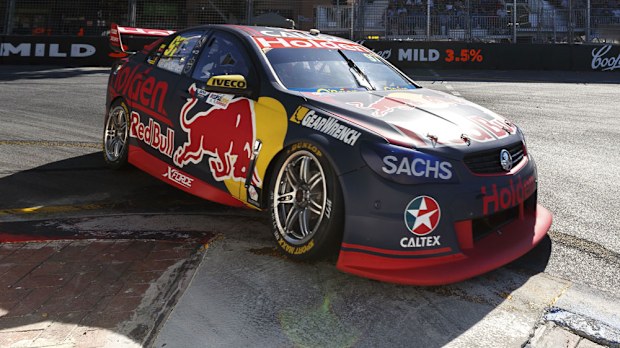 Shane van Gisbergen enjoyed a strong win in Adelaide. (AAP)