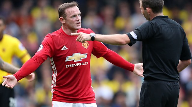 Wayne Rooney has endured a poor start to the season. (AAP)