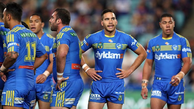 Parramatta players. (AAP)