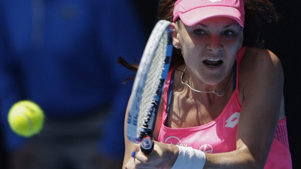 Agnieszka Radwanska. (AAP)