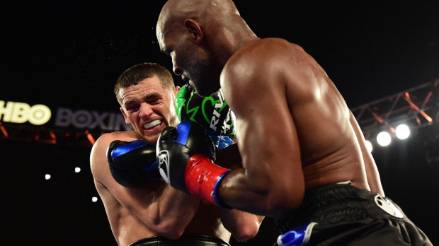 Bernard Hopkins (right). (AFP)