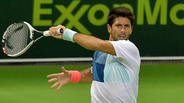 Fernando Verdasco (pictured) has been drawn to play Novak Djokovic. (AAP)