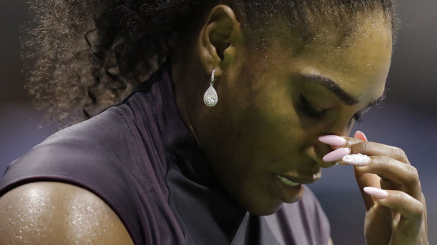 Serena Williams is out of the US Open. (AAP)