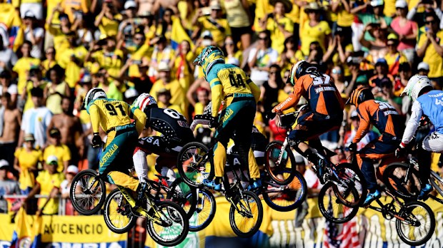Sam Willoughby and Anthony Dean couldn't make the two best starting positions count. (AFP)