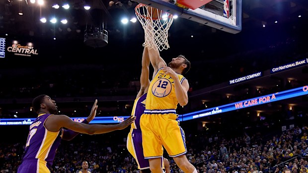 Andrew Bogut. (Getty)