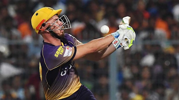 Aussie batsman Chris Lynn failed to fire for the Knight Riders. (AFP)
