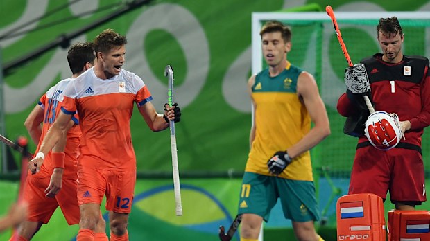 Dutch send Kookaburras packing at the Rio Olympics. (AFP)