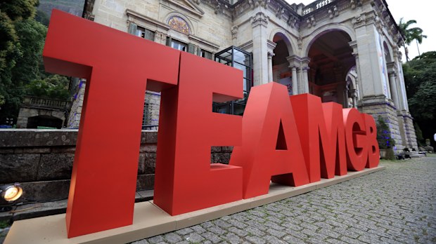 British House, TeamGB's base for Rio. (AAP)
