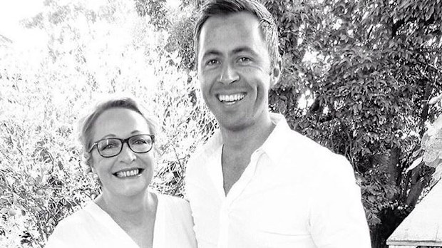 Mandy Herbert and Clint Stanaway photographed together.