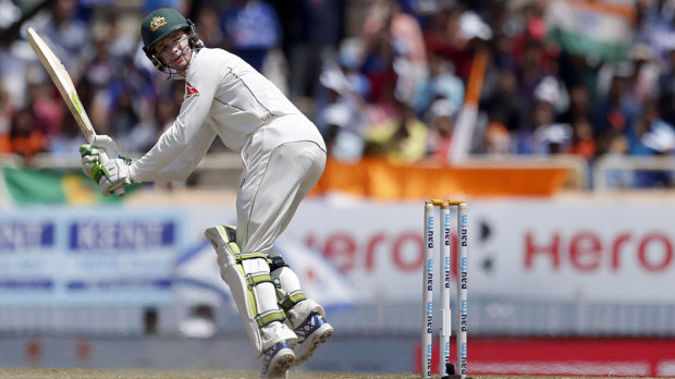 Peter Handscomb thrives under pressure in Ranchi.