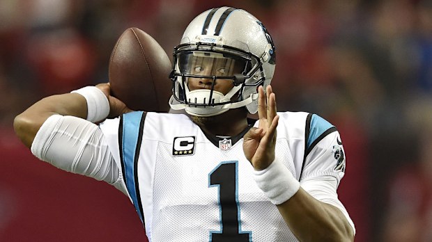 Carolina Panthers quarterback Cam Newton. (AAP)