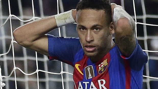 Barcelona star Neymar will stand trial on corruption charges. (AAP)