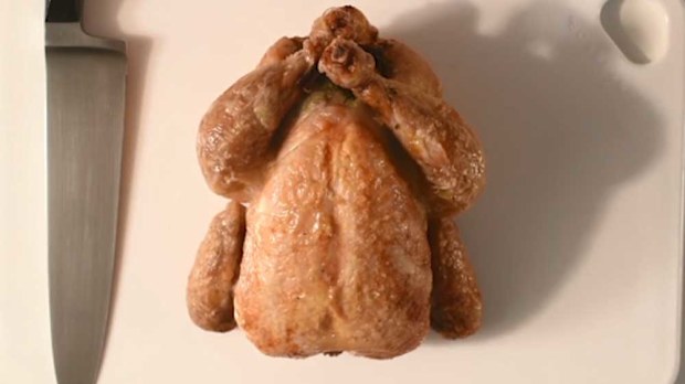 Carve a roast chook like a pro