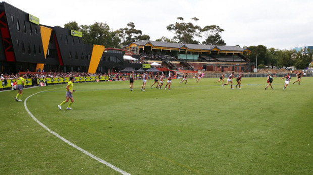 Richmond's training base, Punt Road Oval. (Getty) 