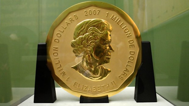 The 'Big Maple Leaf' coin worth over six million dollars. 