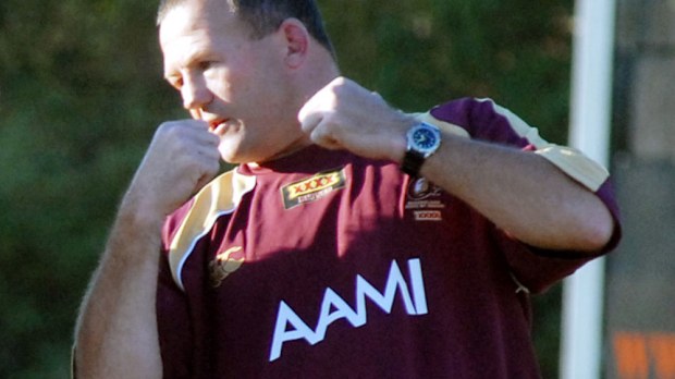 Queensland great Trevor ''The Axe'' Gillmeister has spoken to Brisbane Roar players. (AAP)