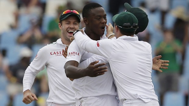 Kagison Rabada finished with seven wickets. (AAP)
