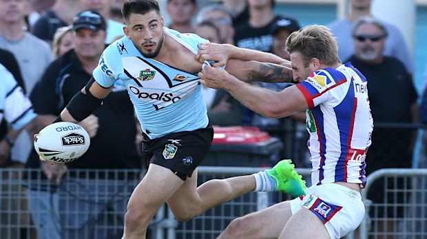 Brisbane have set their sights on Cronulla star Jack Bird. (AAP)