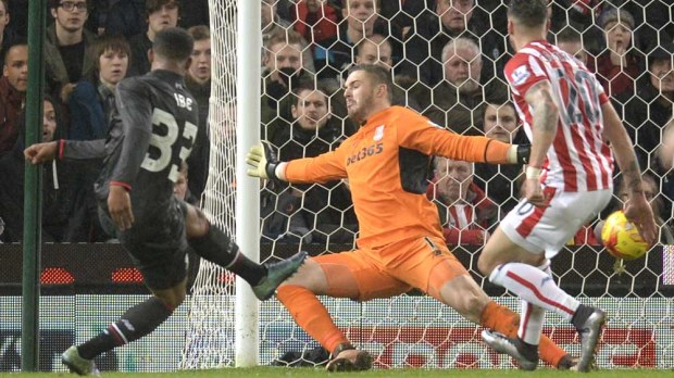 Jordan Ibe scored the winner. (AFP)