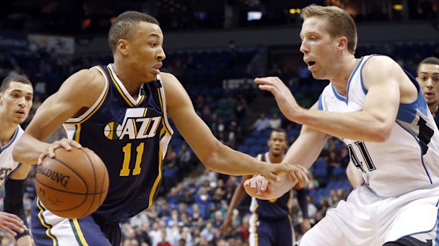 Utah Jazz's Dante Exum (AAP)
