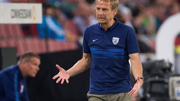 Juergen Klinsmann has been sacked as US men's team coach. (AAP)