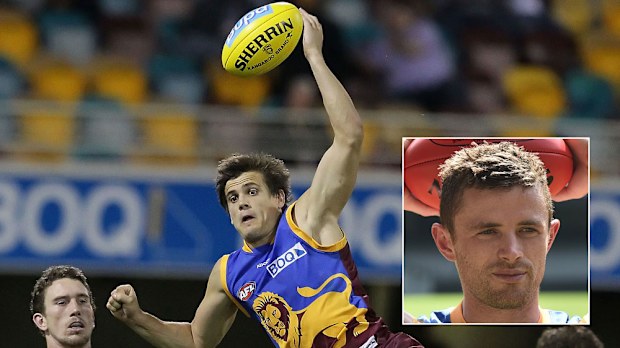 Jared Polec and (inset) Tom Rockliff. (AAP)