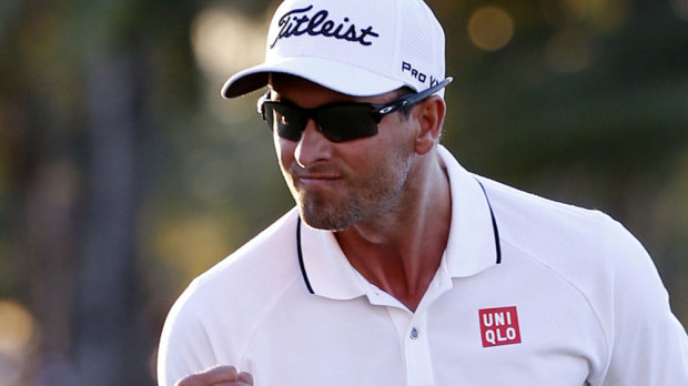 Adam Scott. (AAP)