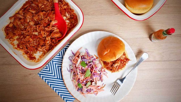 Pulled-pork that's not pulled pork at all, but is delicious