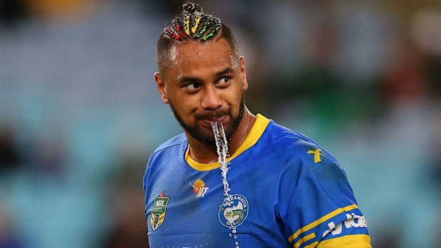 Parramatta Eels forward Kenny Edwards has been suspended by the club. (AAP)