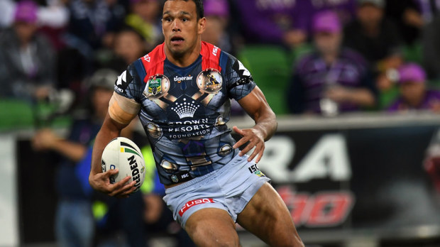 Storm centre Will Chambers is facing a suspension. (AAP)