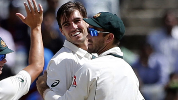 Australian paceman Pat Cummins performed well uunder pressure in Ranchi.