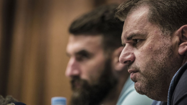 Socceroos coach Ange Postecoglou has plenty of work ahead of him. (AAP)