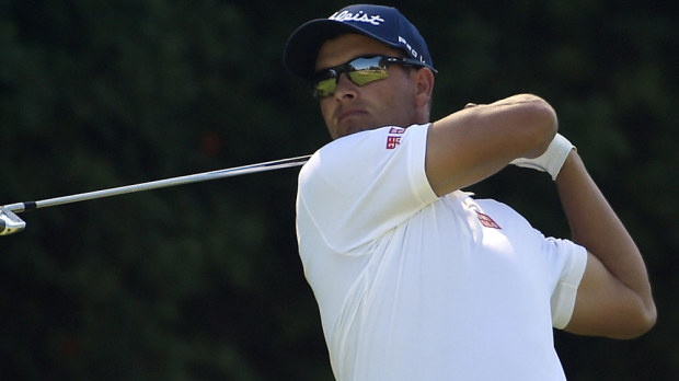 Adam Scott. (AAP)