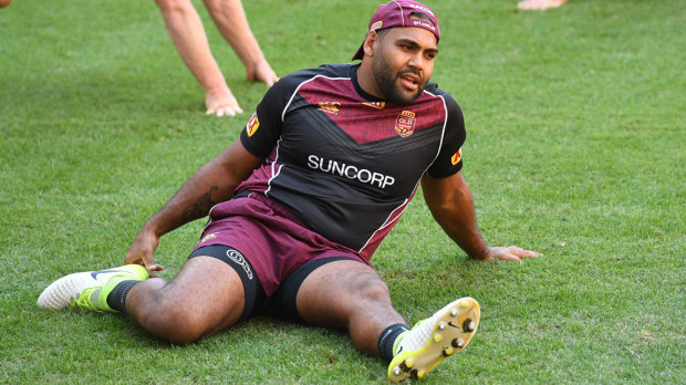 Maroons forward Sam Thaiday is backing Queensland's young forwards. (AAP)