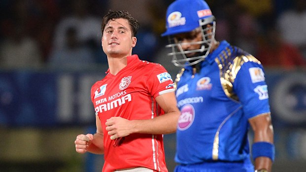 Marcus Stoinis was man-of-the-match for the Punjab Kings XI. (AFP)