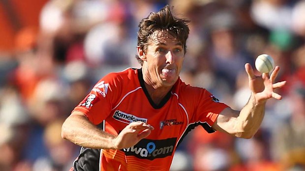 Brad Hogg. (AAP)