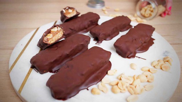 Date caramel is the secret to healthier snickers bars