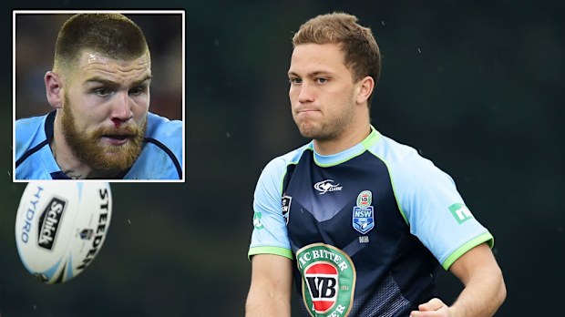 Matt Moylan and (inset) Josh Dugan. (Getty and AAP)