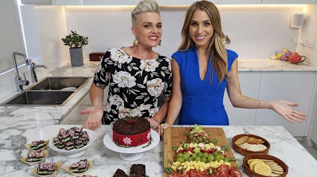 Jane de Graaff and Britt Cohen do easy Christmas cheats for Today Extra