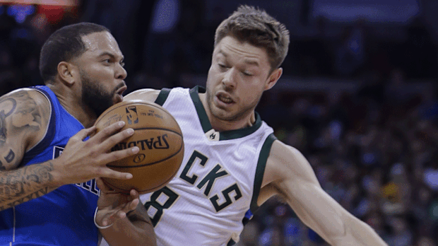 Milwaukee Bucks point guard Matthew Dellavedova. (AAP)