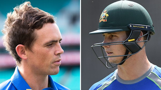 Stephen O'Keefe (left) and Hilton Cartwright. (AAP)