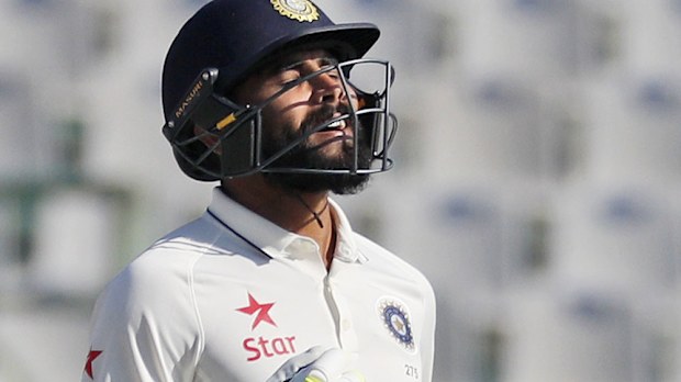Ravindra Jadeja has helped put India into a strong position against England. (AAP)
