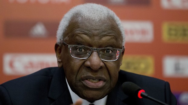 Former IAAF president Lamine Diack. (AAP)